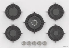 ORION Ocak gazlı 75cm 4G1W beyaz cam