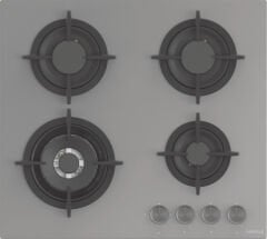 ORION II Ocak gazlı 60cm 3G1W gri cam