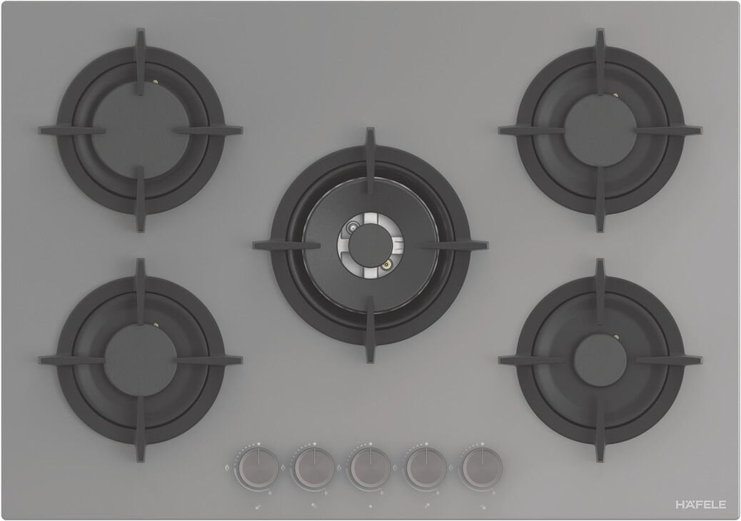 ORION Ocak gazlı 75cm 4G1W gri cam