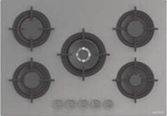 ORION Ocak gazlı 75cm 4G1W gri cam