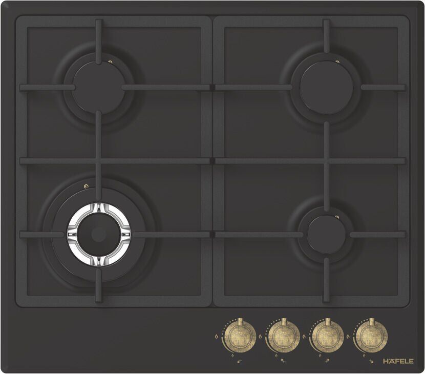 VINTAGE Ocak gazlı 60cm 3G1W ant./bron.