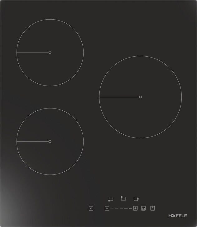 LUMINO Ocak seramik 45cm 3G siyah