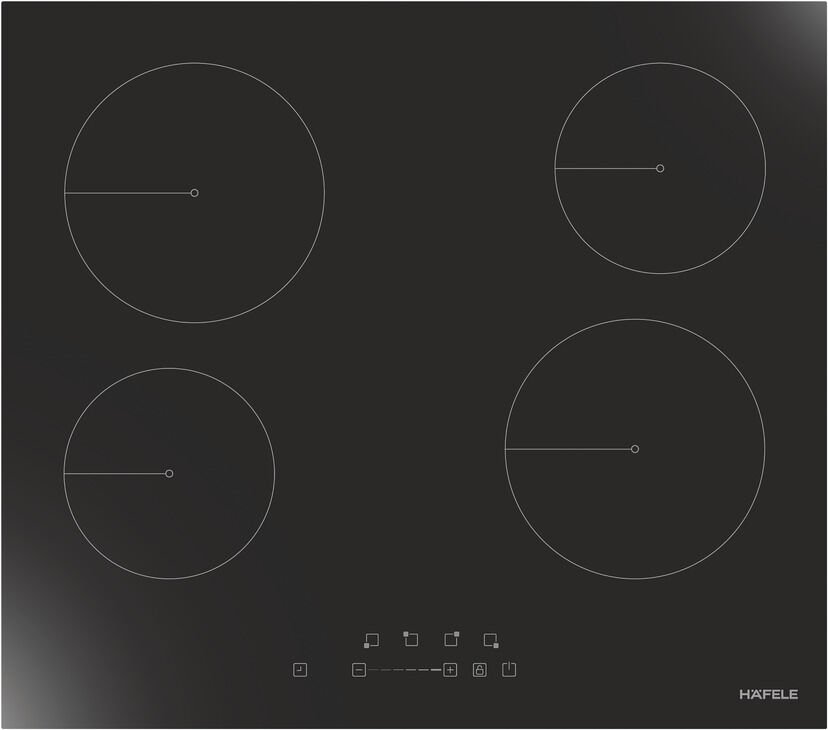 LUMINO Ocak seramik 60cm 4G siyah