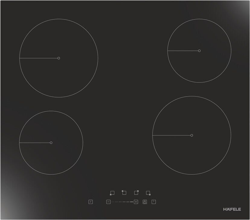 LUMINO Ocak seramik 60cm 4G siyah