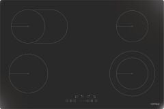 LUMINO Ocak seramik 77cm 2G1O1D siyah