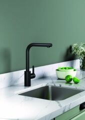 LEMARE Eviye bataryası, mat siyah