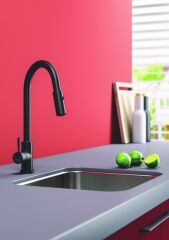 PABLO PULL Eviye bataryası,mat siyah