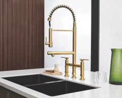 LOFT Eviye bataryası, mat altın