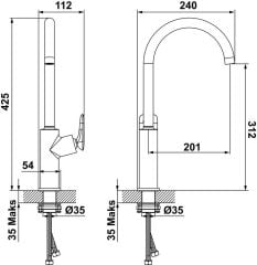 ZEN Eviye bataryası, titanium
