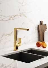 SOLAR Eviye bataryası, parlak krom